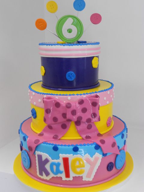 6th Birthday Cake