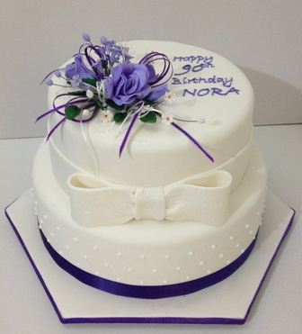 90th Birthday Cake