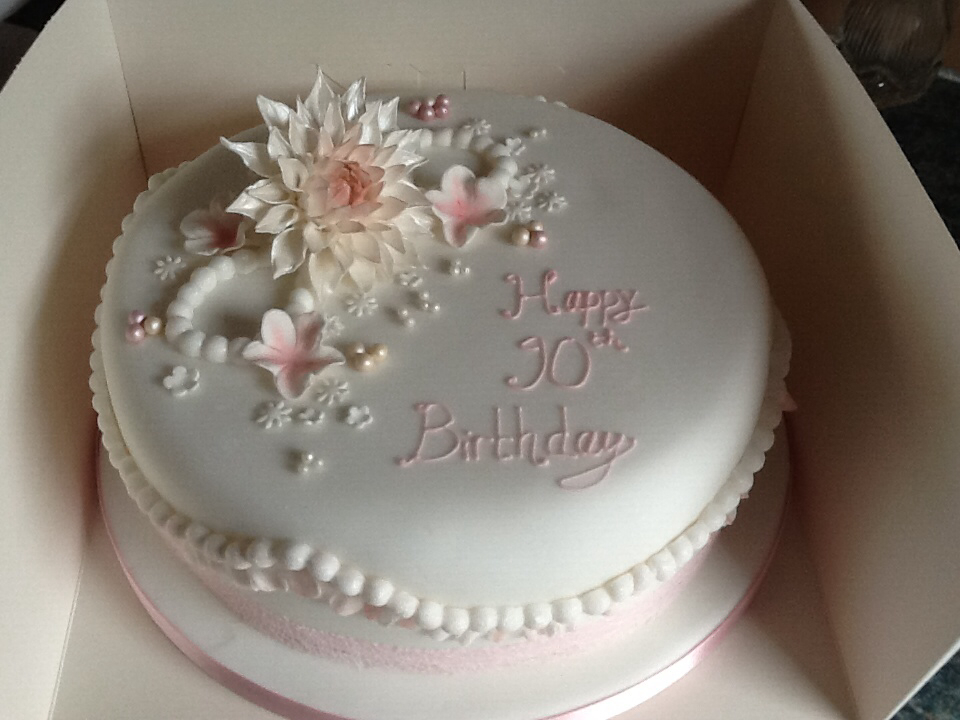 90th Birthday Cake