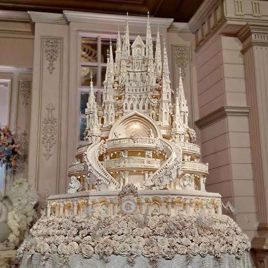 Big Castle Wedding Cake