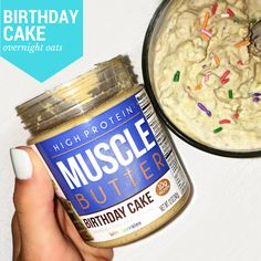 Birthday Cake Overnight Oats