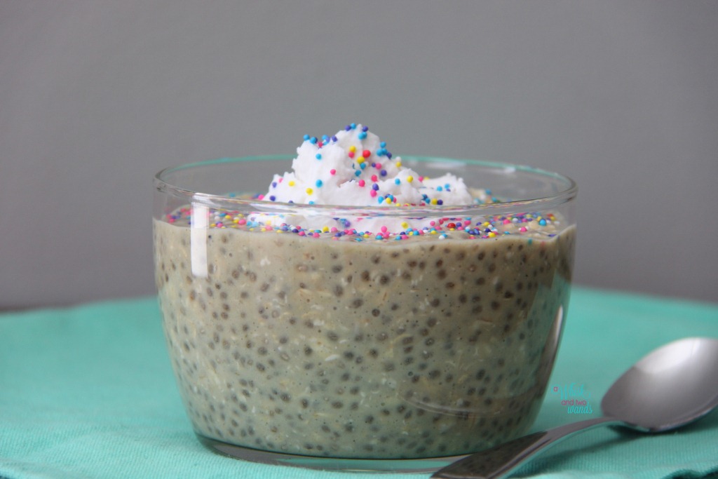 Birthday Cake Overnight Oats