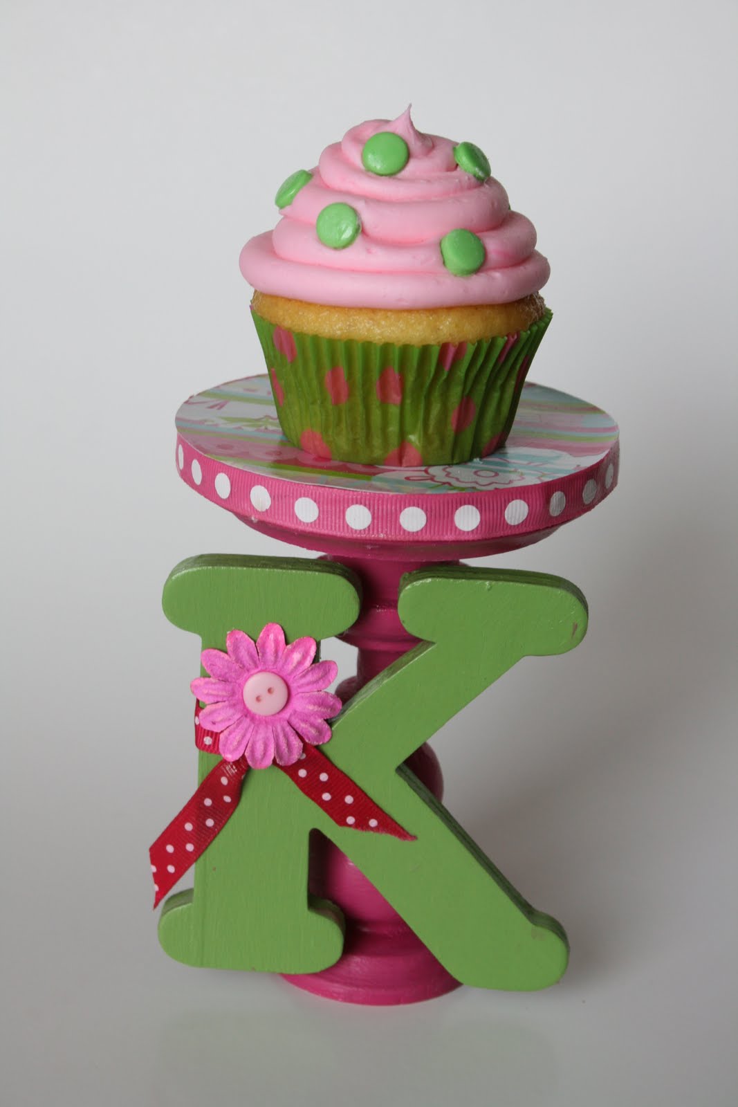 Birthday Cupcake Stand