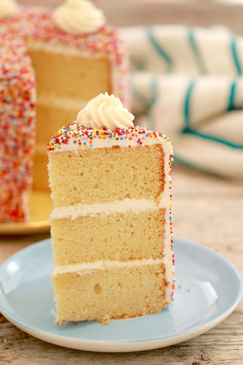 Birthday Vanilla Cake Recipe