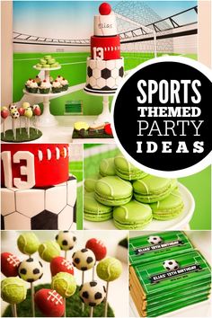 Boys Sports Birthday Party Ideas