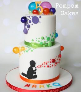 Bubble Birthday Cake Ideas