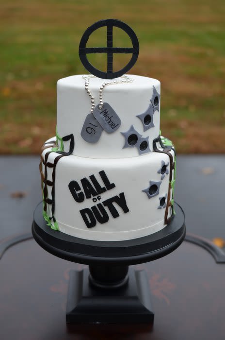 Call of Duty Birthday Cake Boys