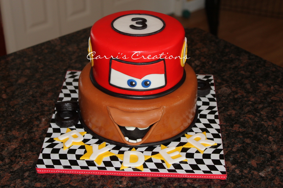 Car Themed Cake