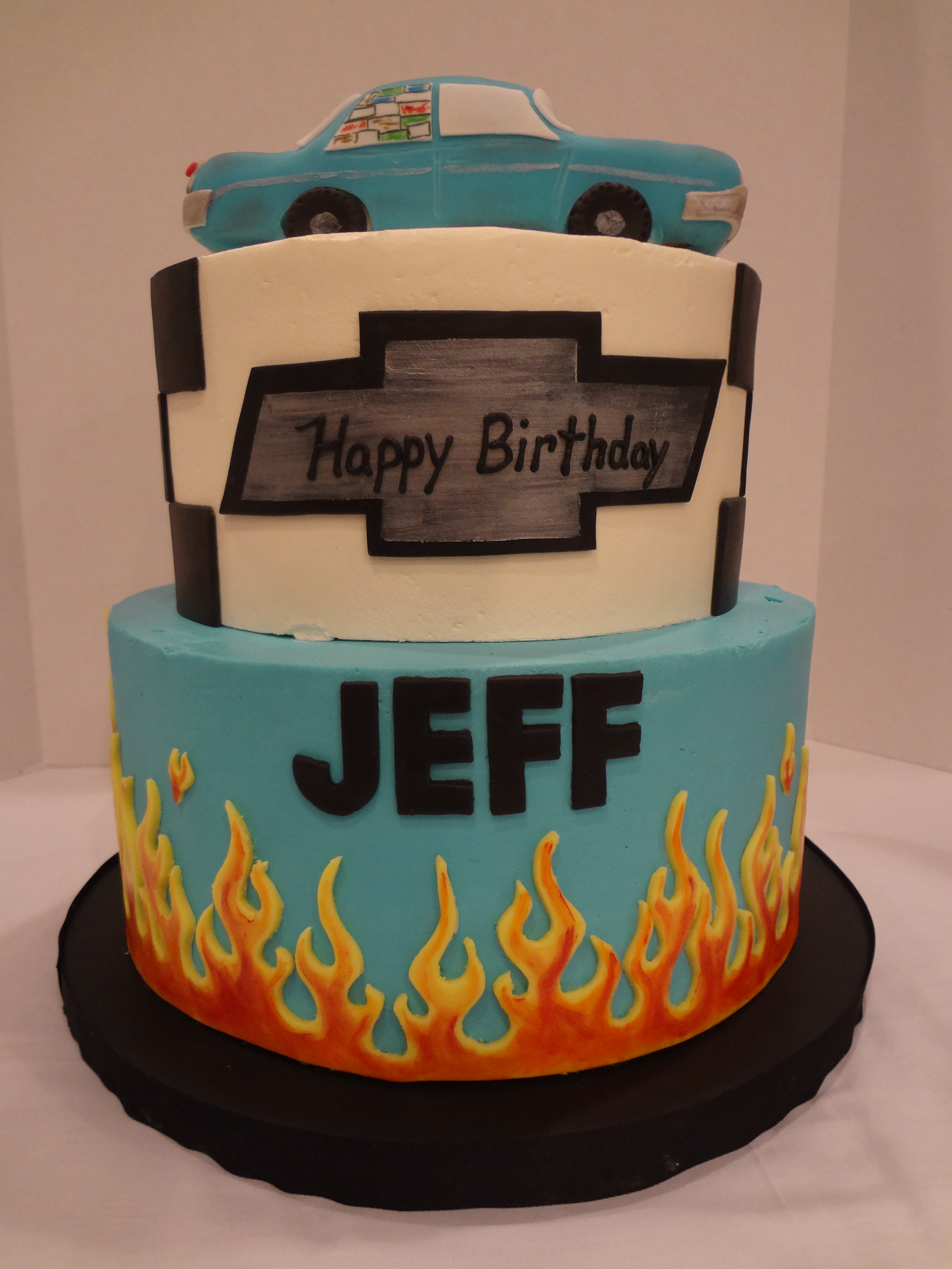 Chevy Birthday Mark Cake