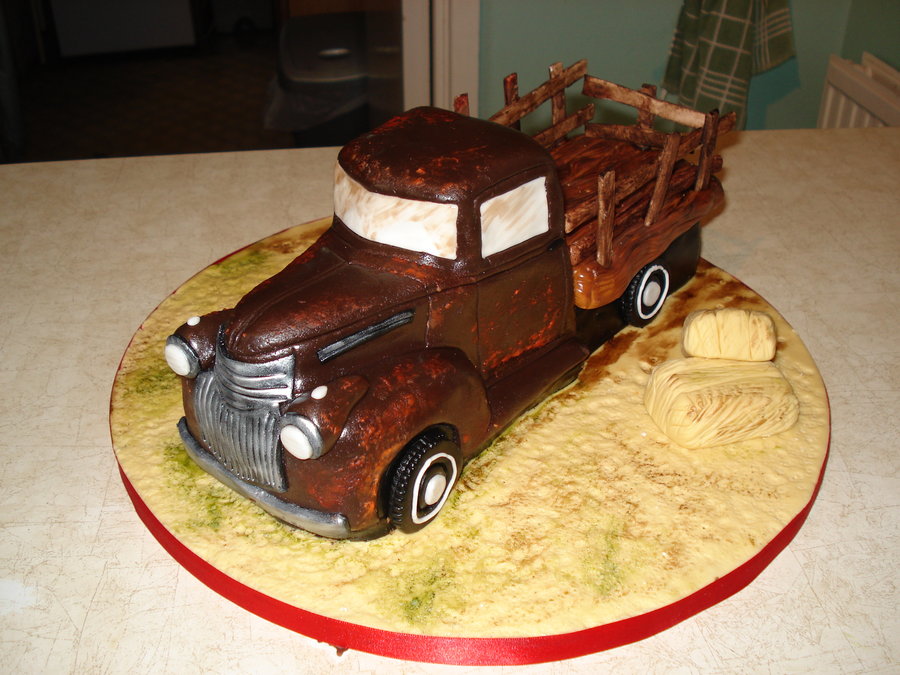 Chevy Truck Birthday Cake