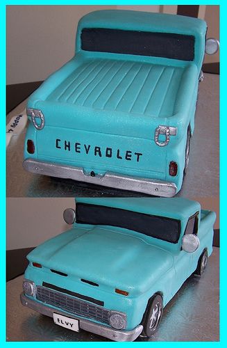 Chevy Truck Birthday Cake