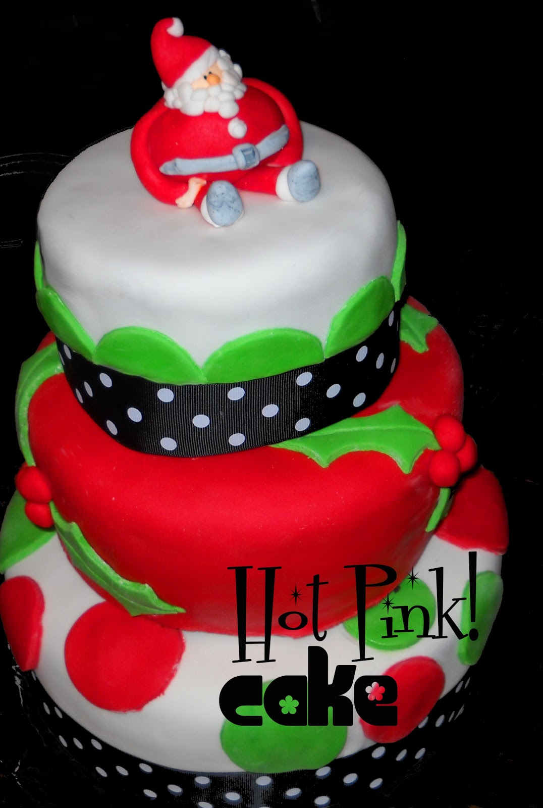 Christmas Birthday Cake