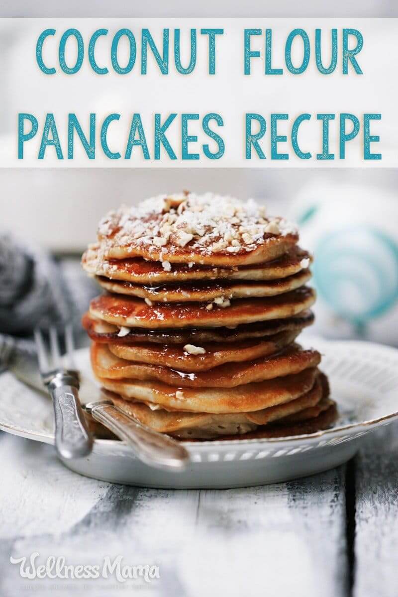 Coconut Flour Pancakes Recipe