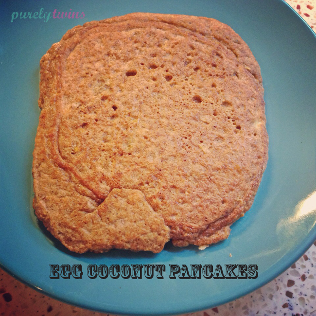 Coconut Flour Pancakes without Eggs