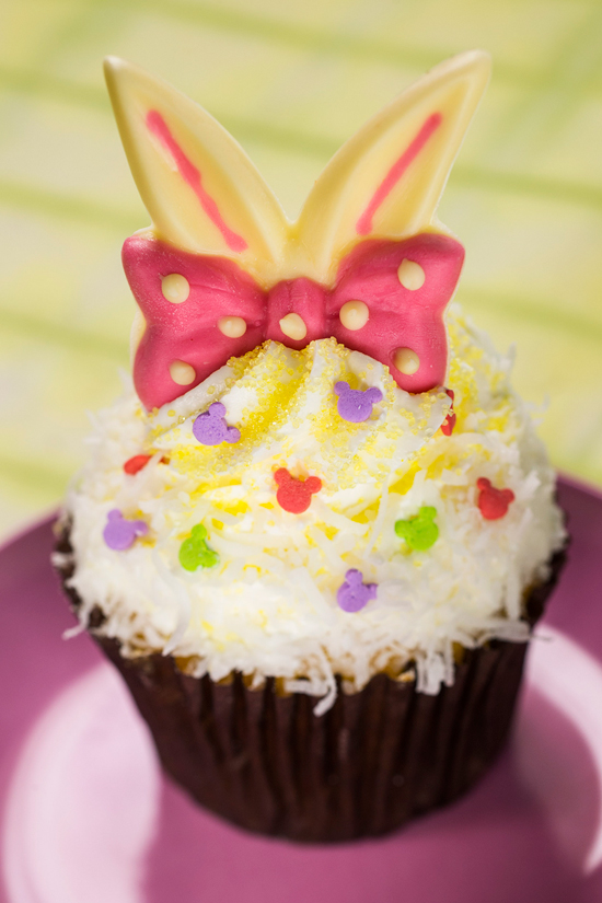 Coconut Pineapple Easter Cupcake