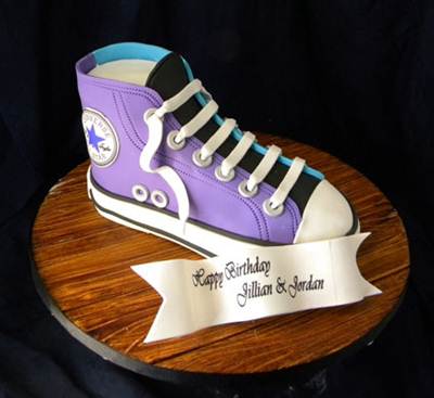 Converse Shoe Cake