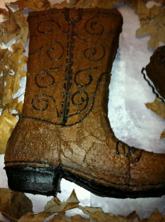 Cowboy Boot Cakes Ideas