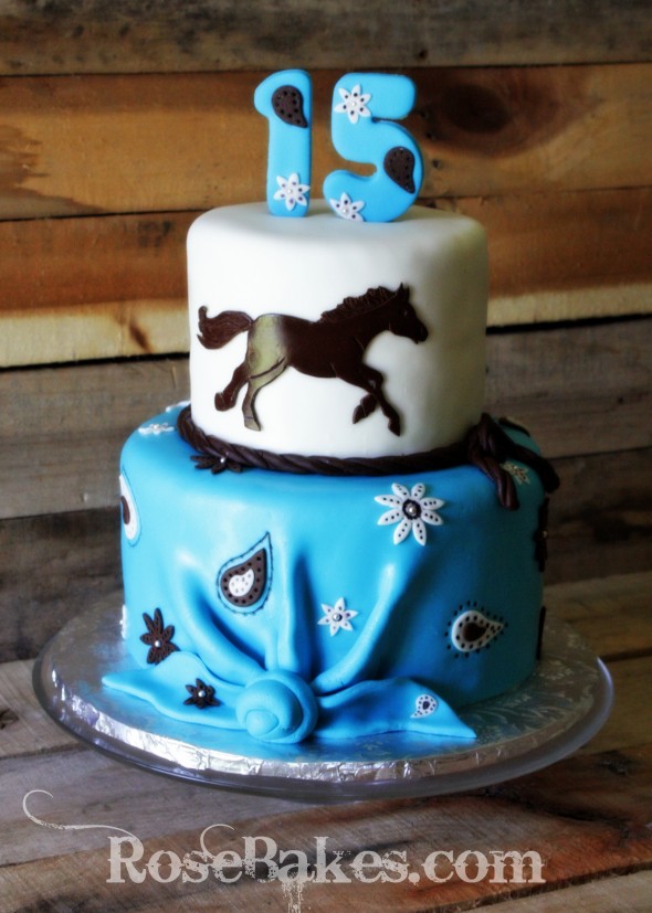 10 Photos of Cowgirl Birthday Cakes For Teens