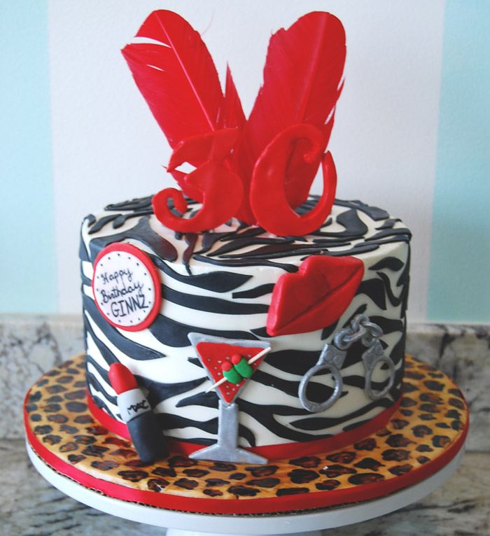 Dirty 30 Birthday Cake Ideas