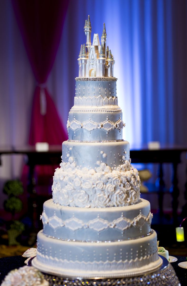 Disney Cinderella Castle Wedding Cake