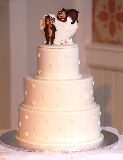 Disney Wedding Cake