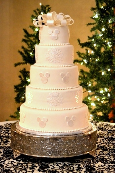 Disney Wedding Cake