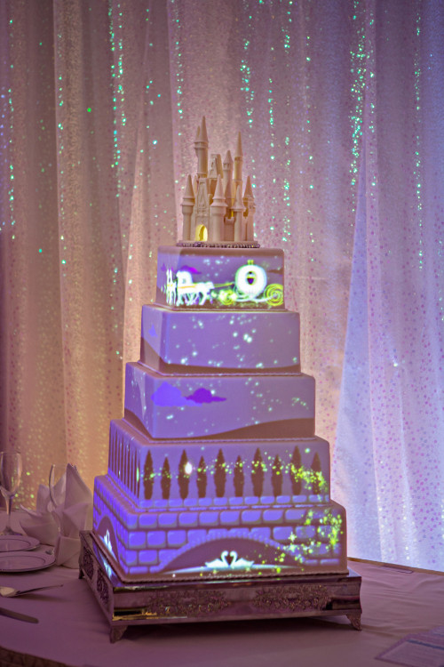 Disney Wedding Cake