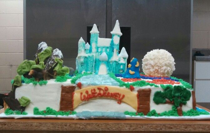 Disney World Cake