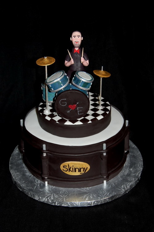 Drum Birthday Cake Ideas