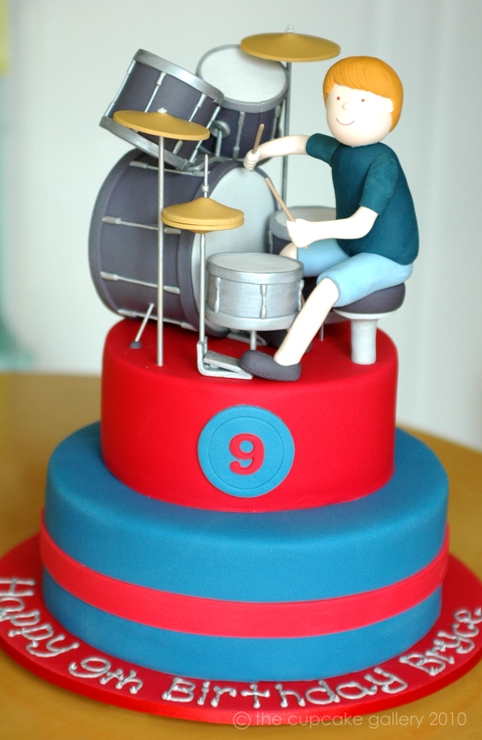 Drum Birthday Cake