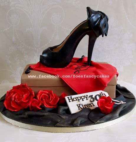 Fancy Shoe Birthday Cake