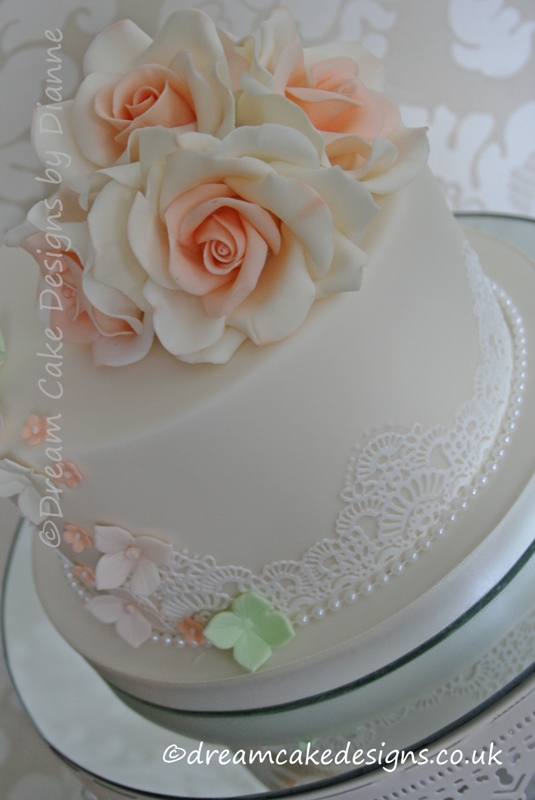 Feminine Birthday Cake