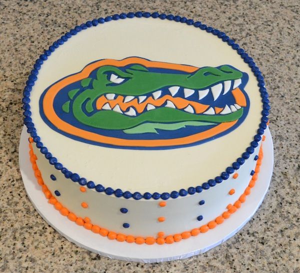 Florida Gators Birthday Cake