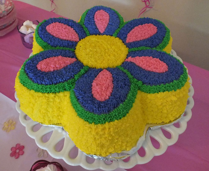 Flower Birthday Cake