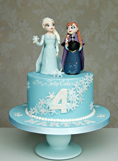 Frozen Birthday Cake