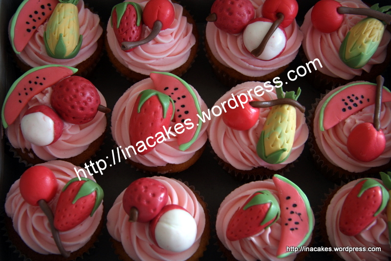 Fruit-Themed Cupcakes