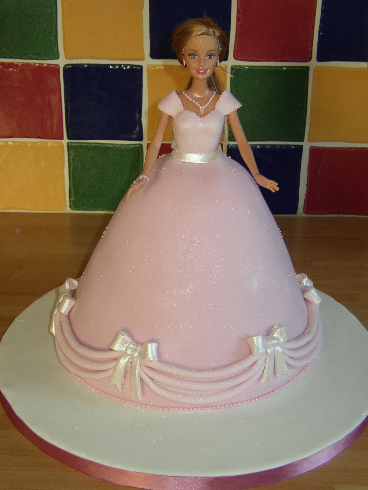 Girls Princess Birthday Cake