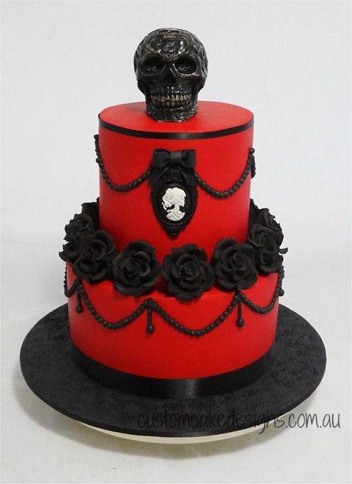 Gothic Birthday Cake