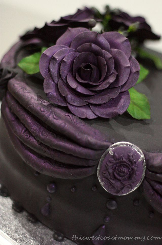 Gothic Birthday Cake