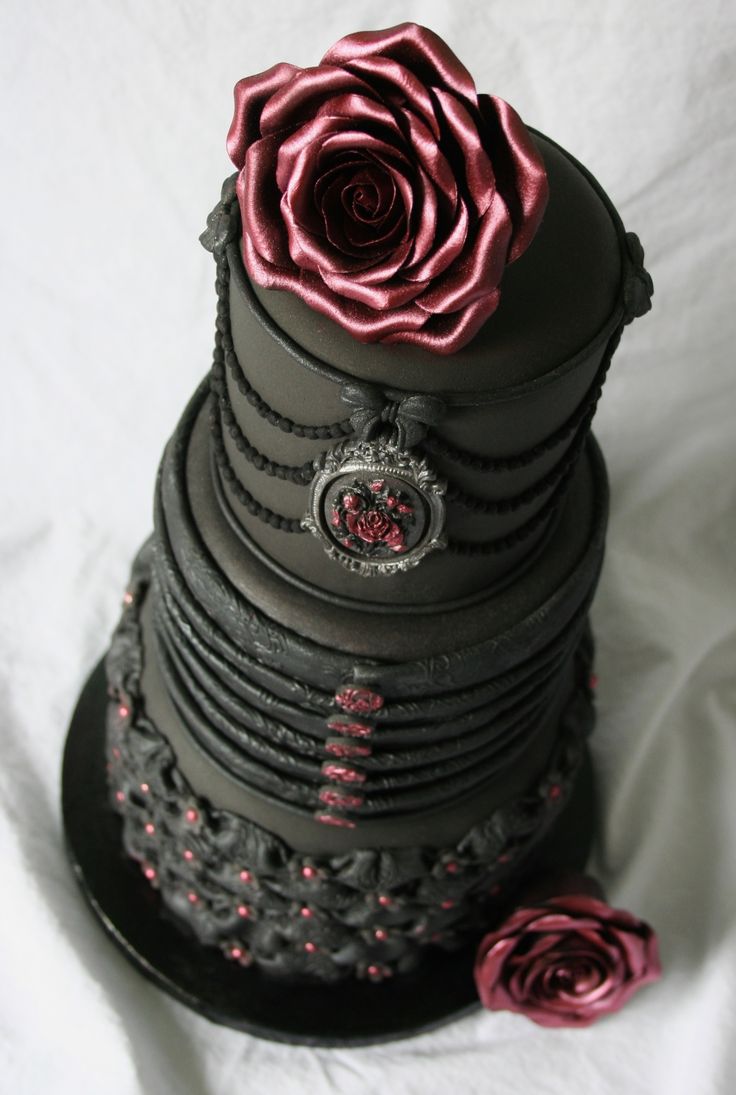 Gothic Wedding Cake