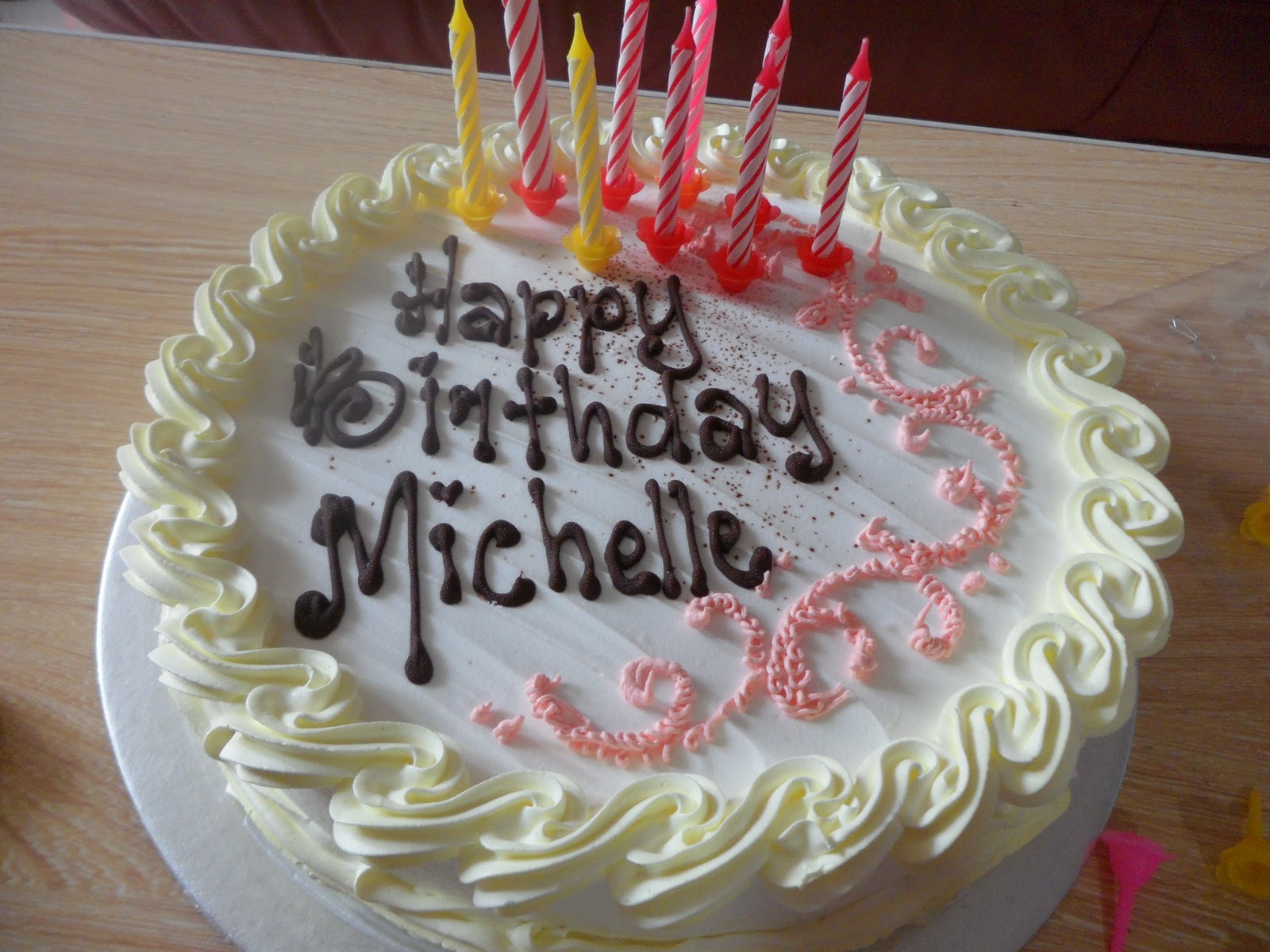 Happy Birthday Michelle Cake