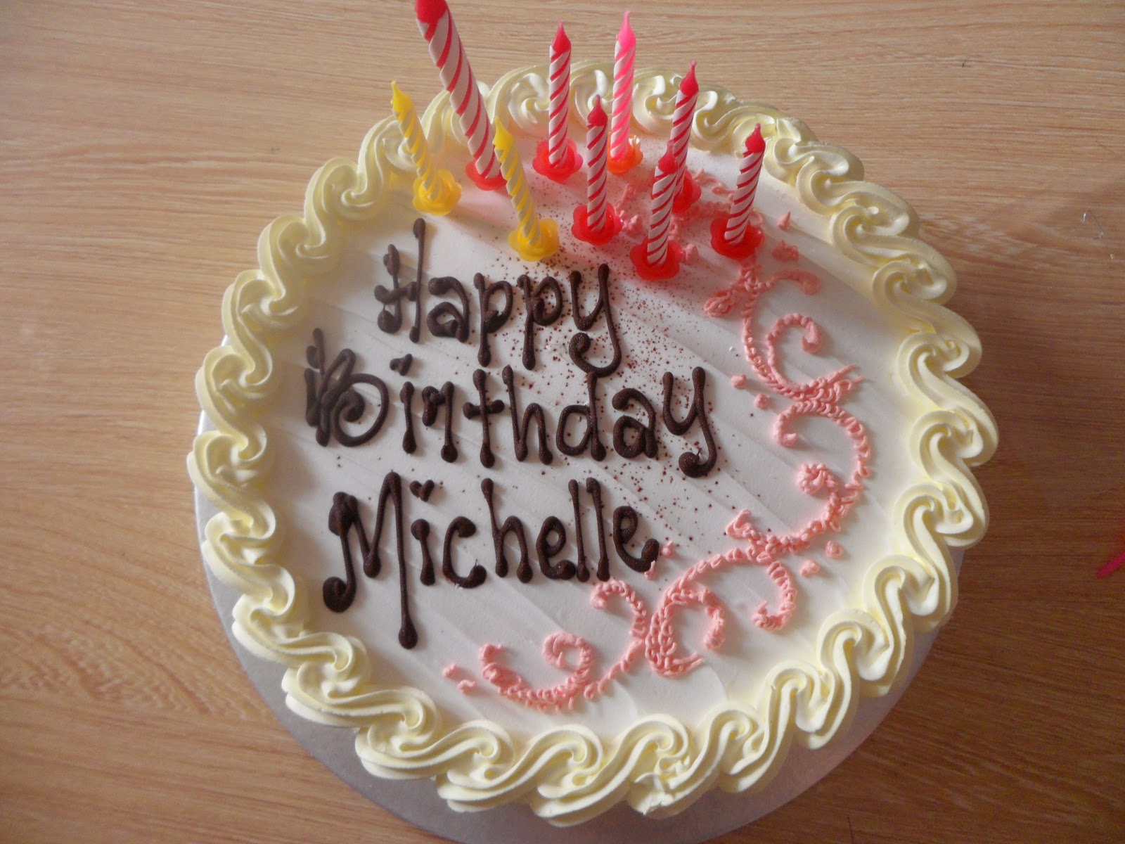 Happy Birthday Michelle Cake