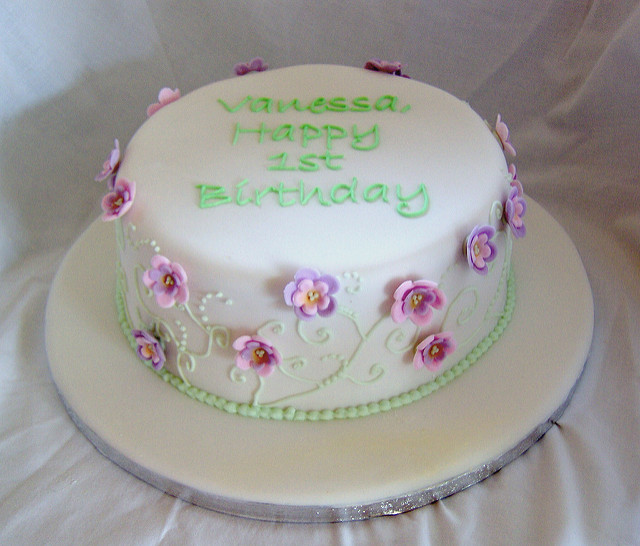 Happy Birthday Vanessa Cake