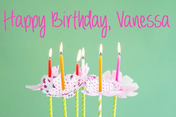 Happy Birthday Vanessa