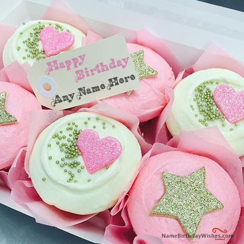 Happy Birthday Wishes with Cupcakes