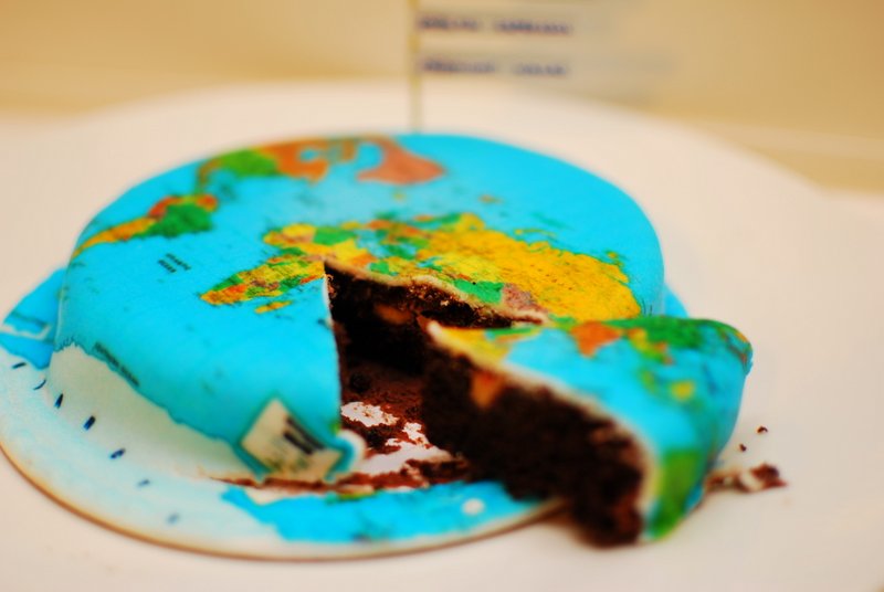 Happy Birthday World Traveler Cake Images