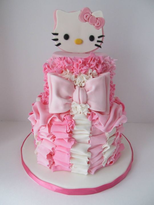 Hello Kitty Birthday Cake