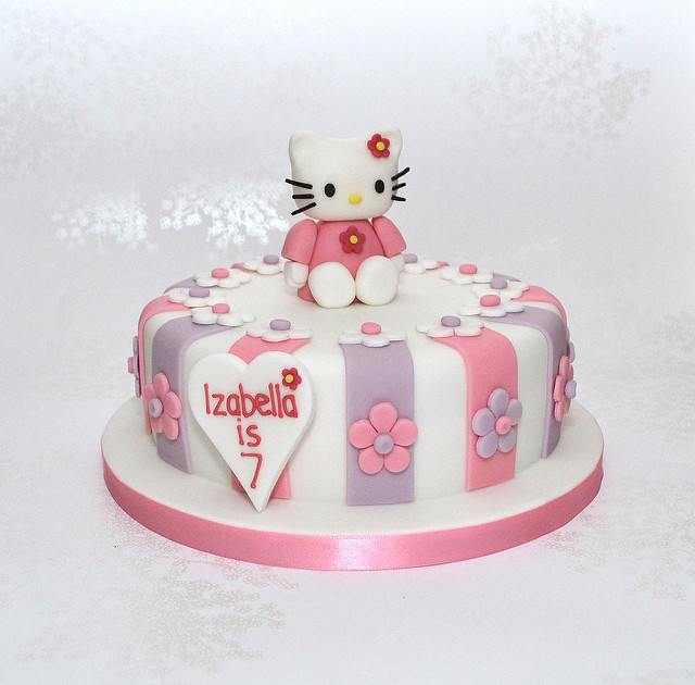 Hello Kitty Birthday Cake