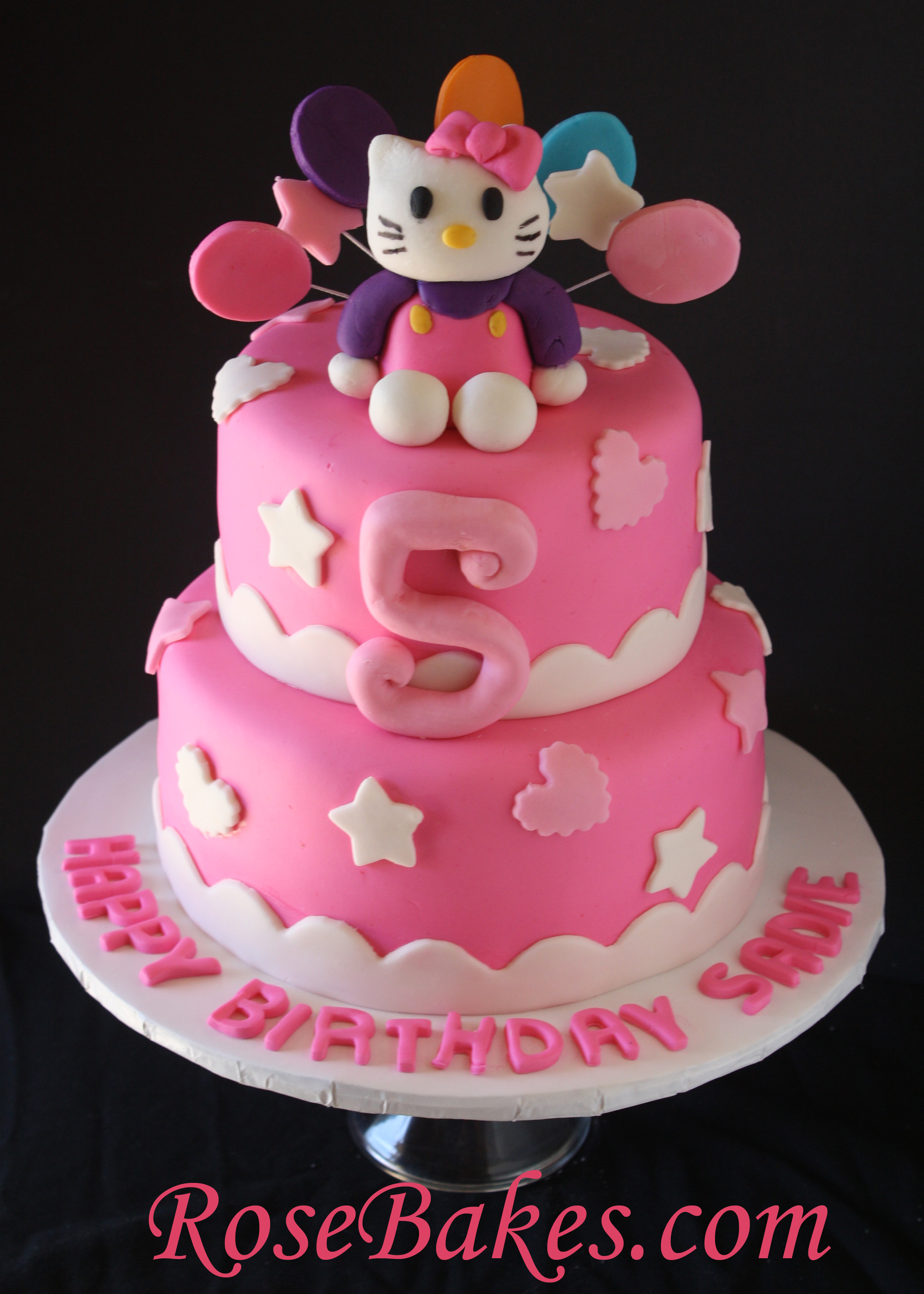 Hello Kitty Birthday Cake