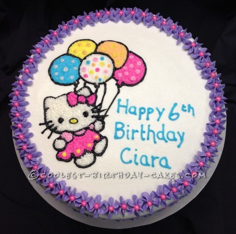 Hello Kitty Birthday Cake